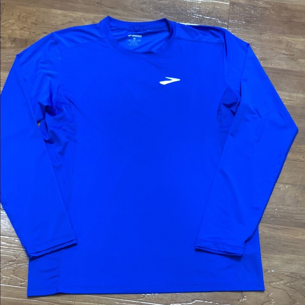 Brooks Long Sleeve Performance running Tee - Royal Blue